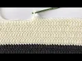Herringbone Half Double Crochet