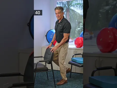 This single balance exercise can change how you walk as a senior! #seniorhealth #physiotherapy