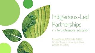 Indigenous Led Partnerships  Indigenous Led Partnerships