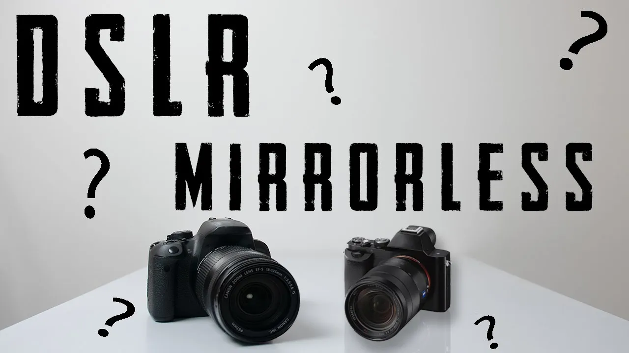 Outline Video What is the difference between DSLR and mirrorless cameras?