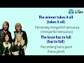 Download Lagu ABBA The Winner Takes It All Lirik \u0026 Terjemahan @LiTers
