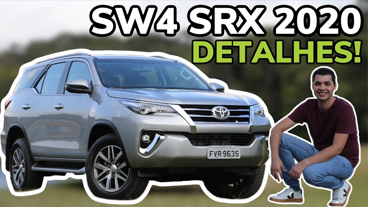 TOYOTA SW4 SRX 2020 EM DETALHES - Falando de Carro
