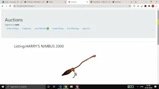 CS50 s web programming with python and Javascript Project2 commerce