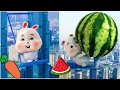 Qania and Super Cute Fat Rabbit | Si embul kelinci lucu bikin ngakak part 13