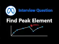 Find Peak Element - Leetcode 162