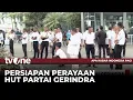 Persiapan Perayaan Hut ke-17 Partai Gerindra | AKIP tvOne