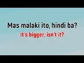 CONVERSATION STARTER IN FILIPINO Part 4