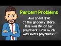 Solving a Percent Problem Example 1 Math with Mr J