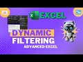 How to Use the FILTER Function Dynamic Filtering