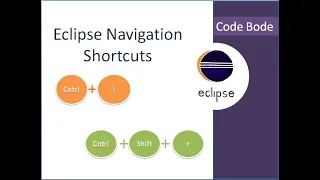 Eclipse Navigation Shortcuts You must Know Eclipse Tips Tricks Eclipse Tutorial Code Bode