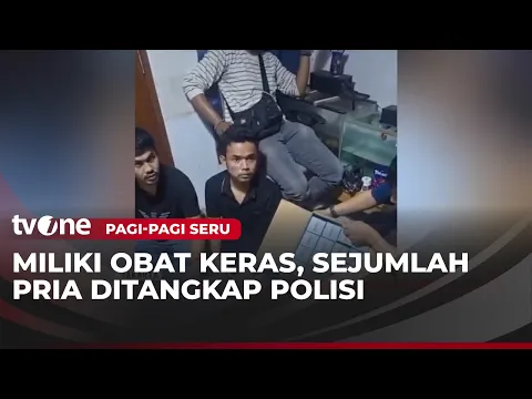 Gerebek Kamar Kos, Polisi Amankan Ribuan Obat Keras