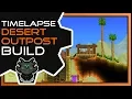 Oasis Outpost Timelapse Build Terraria