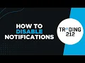 How to Disable Notifications on Trading 212 2026 Quick Guide