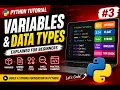 Python Tutorial Variables Data Types in Python Complete Beginner Guide 2026