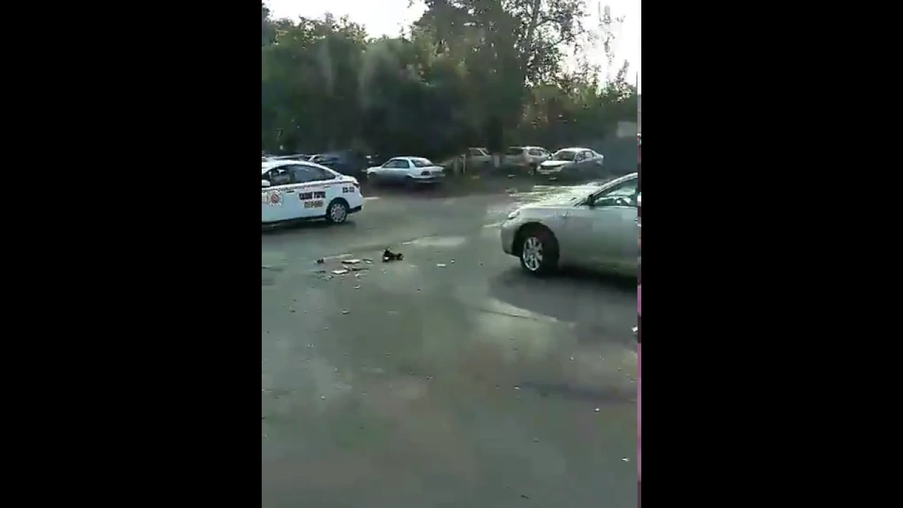 ДТП в Барнауле. Кордон