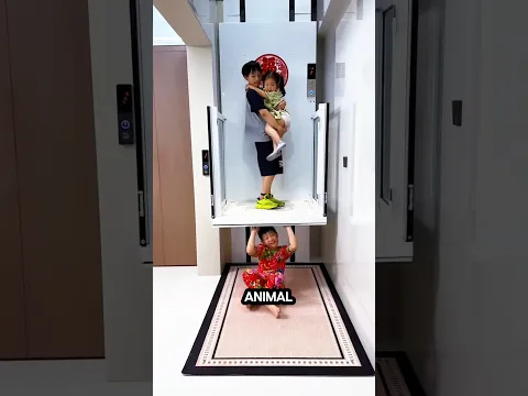 ¡El increíble ascensor inteligente que salva a Mateo! 😱🚨!!#shorts #shortsfeed