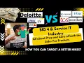 Deloitte Vs Accenture Sorry Big 4 Vs Service IT Industry Which one is good for you