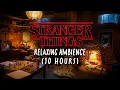 Stranger Things Ambience Eleven s Hideout White Noise Music to Chill Study or Sleep 10 HOURS