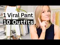 1 Viral Pant 10 Outfits Casual to Chic