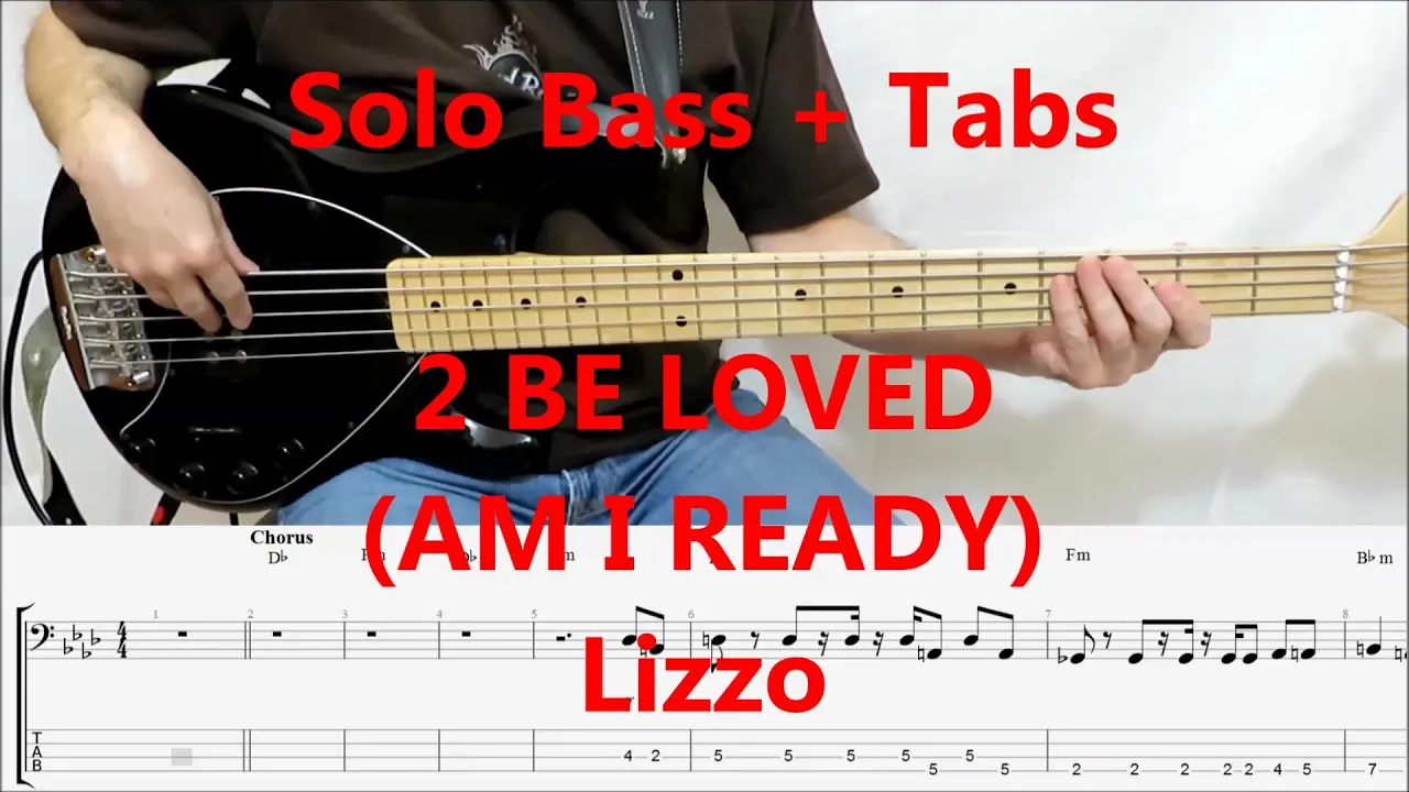 Lizzo - 2 Be Loved (Am I Ready) (BASS TABS COVER) Lizzo - 2 Be Loved (Am I Ready) (BASS TABS COVER)
