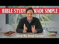 The COMPLETE Bible Study Guide for Beginners Step by Step Tutorial
