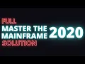 Master the Mainframe 2020 Full Solution IBM MTM 2020