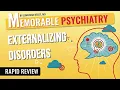 Externalizing Disorders ODD CD IED and DMDD Mnemonics Memorable Psychiatry Lecture