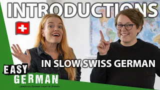Introductions: German vs. Swiss German | Super Easy German 248