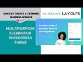 50 Pre Made Business Website Layouts Best Elementor Multipurpose Theme Vault WordPress Theme