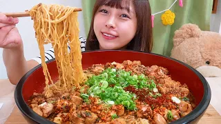 【大食い】お酒を飲んだ後に麻婆麺8人前