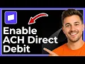 How to enable ACH direct debit in your Stripe account Full 2026 Guide