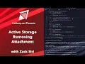 Rails Active Storage Removing Attachment