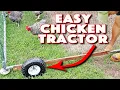 Easy Chicken Tractor Design For A Metal Chicken Coop Kit