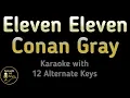 Download Lagu Conan Gray - Eleven Eleven Karaoke Instrumental Lower Higher Female \u0026 Original Key