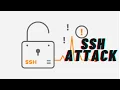 how to brute force attack a SSH server