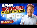 BPMN Cancel Multi Instance - How to Stop Ongoing Parallel Tasks