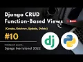 Live - CRUD operation in Django with MySQL All in One Codelopment