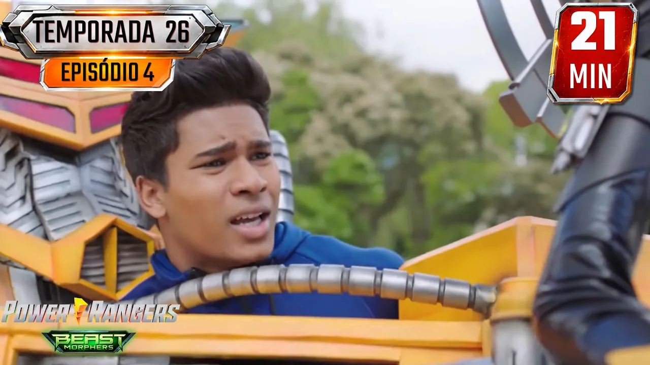 Power Rangers para Crianças | Beast Morphers | Episódio Completo | E04 | Trapaça digital