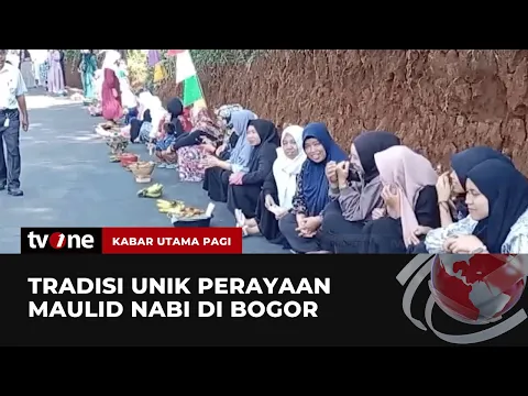 Sambut Maulid Nabi, Ribuan Ayam Bekakak & Tumpeng Dibagikan ke Pengguna Jalan
