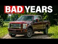 Ford Super Duty Truck Years to AVOID and the Ones That Last Forever