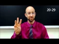 Numbers 20-29 ASL - American Sign Language