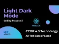 NXT WAVE CCBP 4 0 React js Light Dark Mode Coding Practice 5 Solution