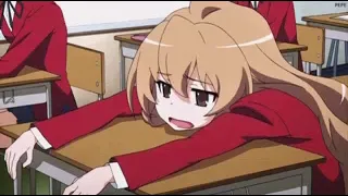 anime girl stressed gif