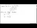 Math 112 11 10 3 Eliminate Parameter t in Parametric Equations
