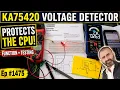KA75420 Voltage Detector IC Explained Tested CPU Protection Low Voltage Detection Ep