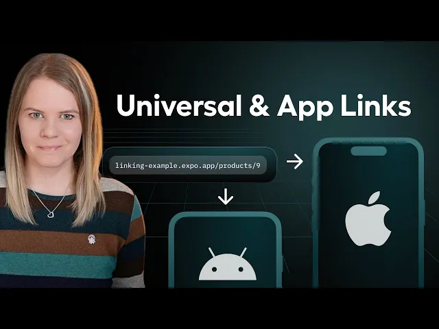 Watch: Set up iOS Universal Links with Expo Router