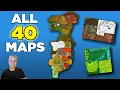 All 40 Maps in Vanilla WoW Including Unused Ones