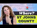 WHERE IS ST JOHNS COUNTY FL