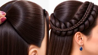 Very Beautiful Hairstyle - Easy Trendy Hairstyle | Hair Goals | Hairstyle For Bridesmaid