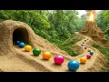Download Lagu Marble Run  AMSR 1000 Marbles Rain Gutter VS Mega Volcano ASMR Amakandu